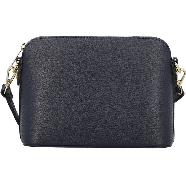 Dámska kožená crossbody kabelka tmavo modrá - Delami Vera Pelle 66455077