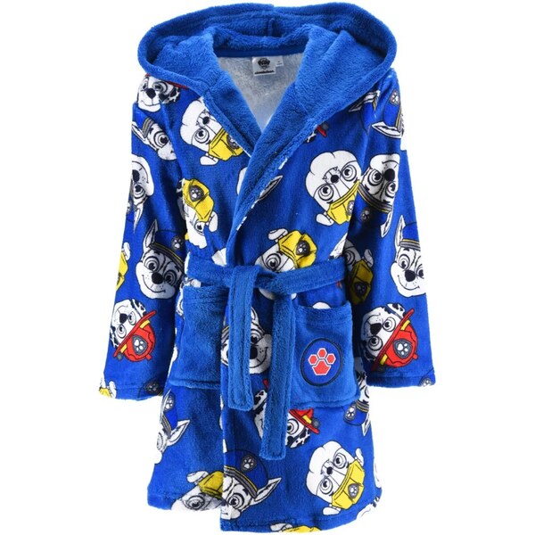 SunCity Chlapčenský fleece župan s kapucňou Labková patrola 66390445