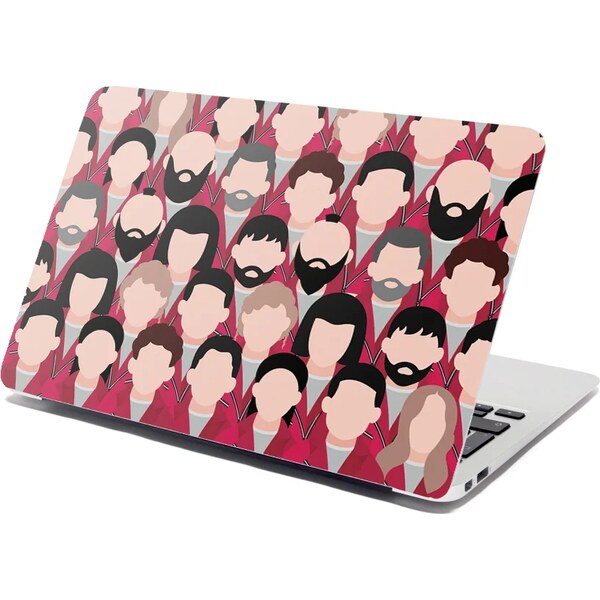 Sablio Samolepka na notebook Money heist Anonymné tváre 65112596