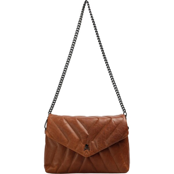 Scalpers Kabelka na rameno Russia hnedá 66392825