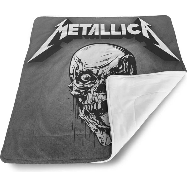 Sablio Deka pre bábätko METALLICA Lebka Sivá 62633636