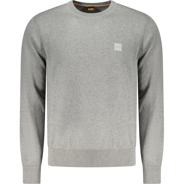 BOSS MENS GREY SWEATER 66430287