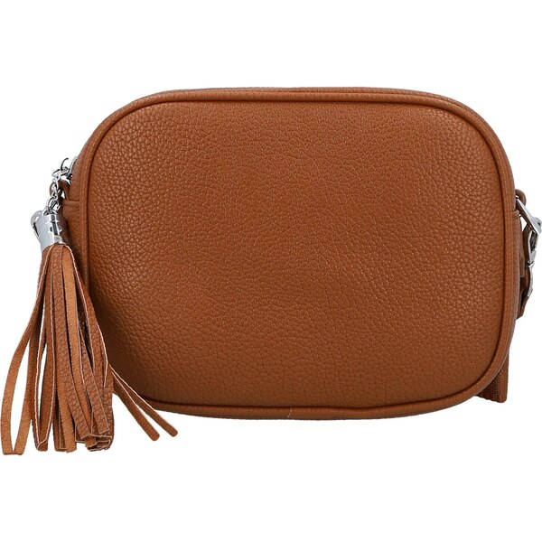 Dámska crossbody kabelka hnedá - Paolo bags Ilana hnedá 66455125