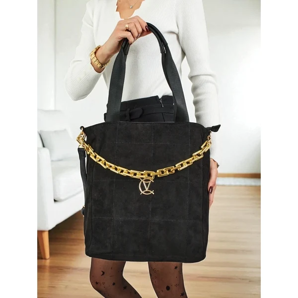 Resti Womens shopper bag eco suede Twilight Life 66394936