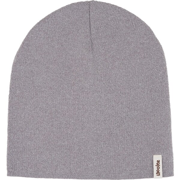 Vlnka Vlnená čiapka Merino s kašmírom sivá 66396564