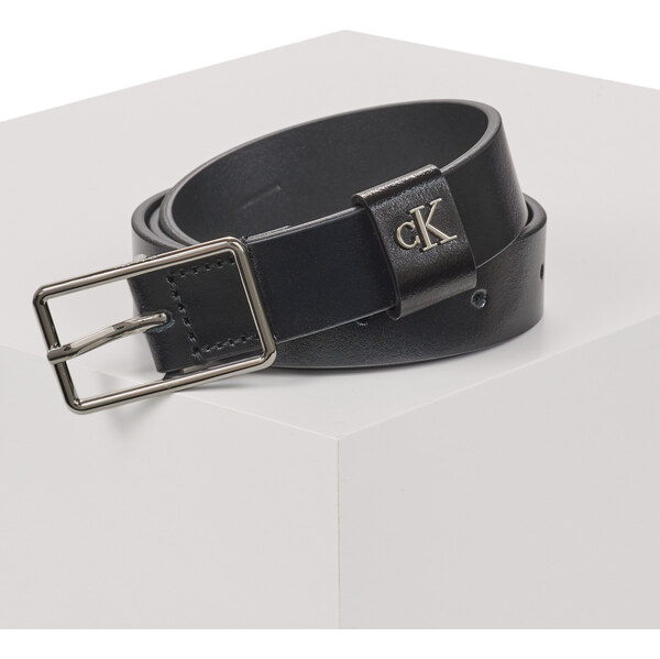 Calvin Klein Jeans Opasky SQUARE BUCKLE CK LOOP 25MM BELT Calvin Klein 66396547