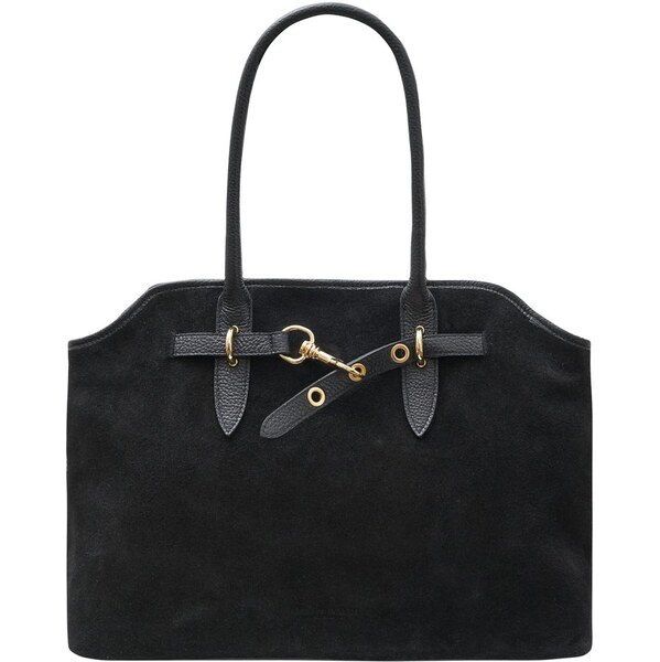 Glamorous by GLAM Kabelka z broušené kůže přes rameno černá 66397765