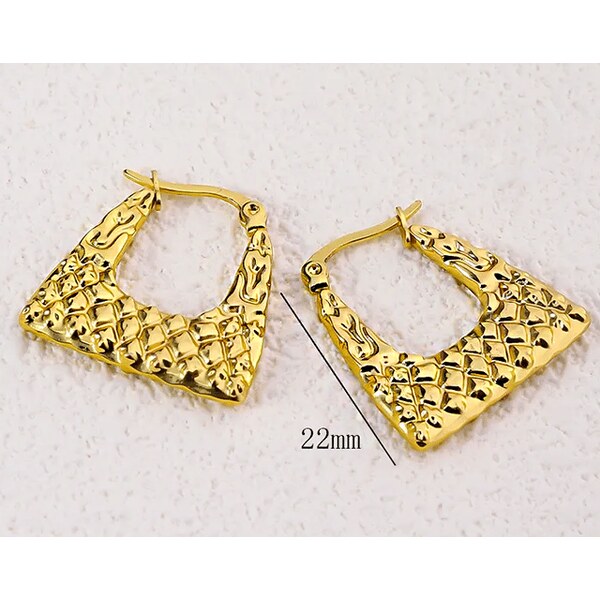 Oceľové náušnice Glare 724 66398350