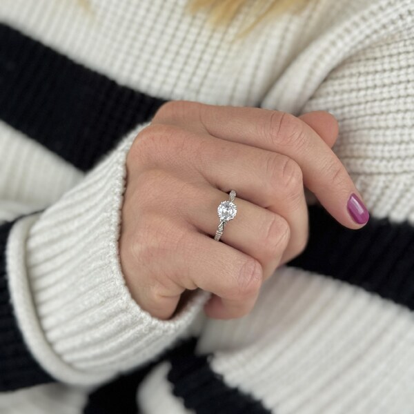 MAJYA Strieborný prsteň KYLIE 10284/5 64581451