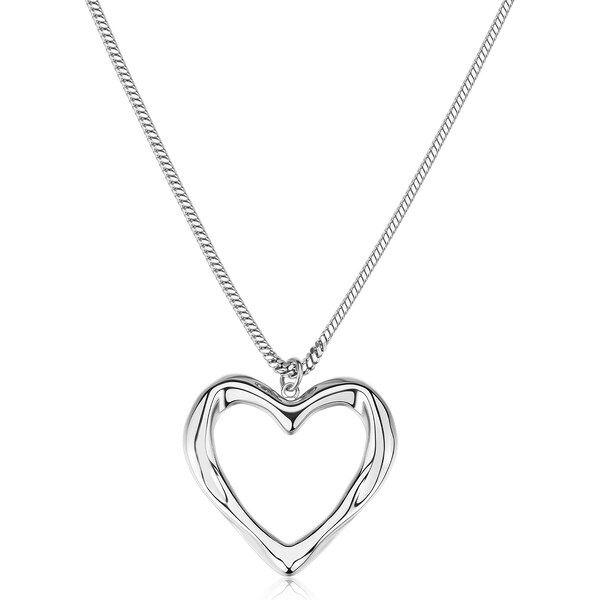 SAgapõ Romantický náhrdelník so srdiečkom Emotion SMO01 66587462