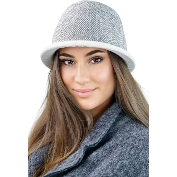 Kamea Béžový elegantný dámsky klobúk na zimu Zelda, Farba béžová 66399656