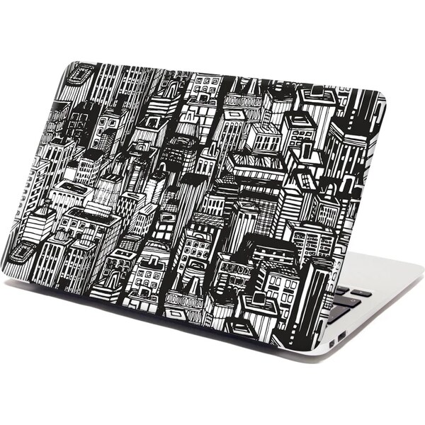 Sablio Samolepka na notebook Kreslené mrakodrapy 65099754