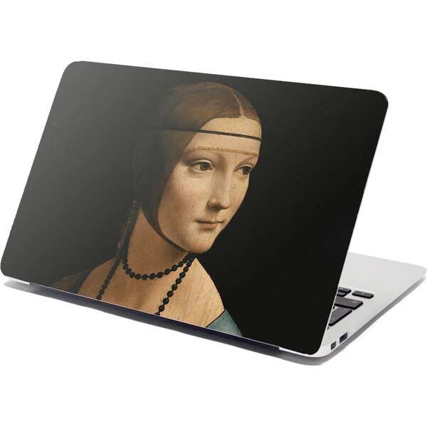 Sablio Samolepka na notebook Dáma s hranostajom - Leonardo da Vinci 65112558
