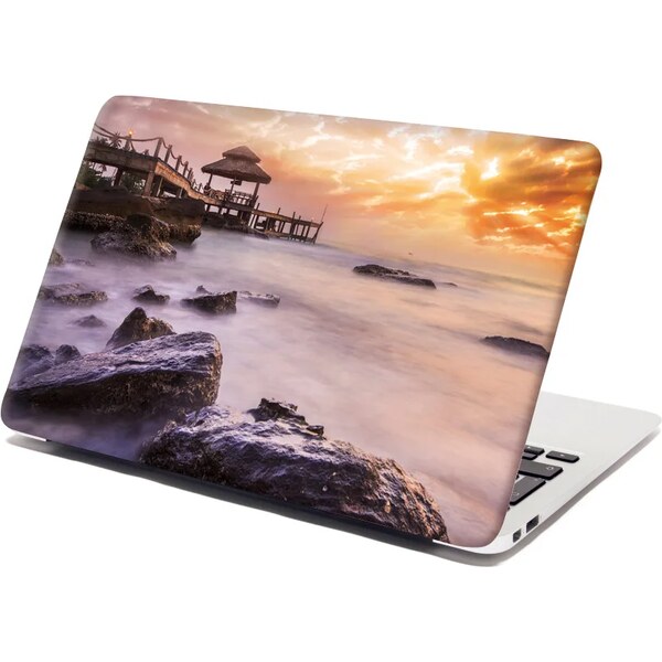 Sablio Samolepka na notebook Hmla nad mrakodrapmi 65098640