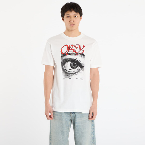 OBEY Clothing Tričko OBEY Midnite Crisis T-Shirt Pigment Vintage White 66409530