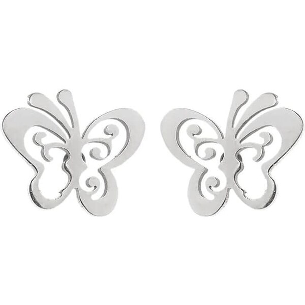 Oceľové náušnice Glare 727 66410088