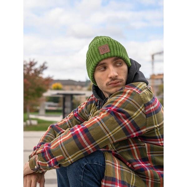 DOKE Čiapka Fabio green pre mužov 66438637