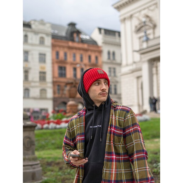 DOKE Čiapka Fabio red pre mužov 66438638