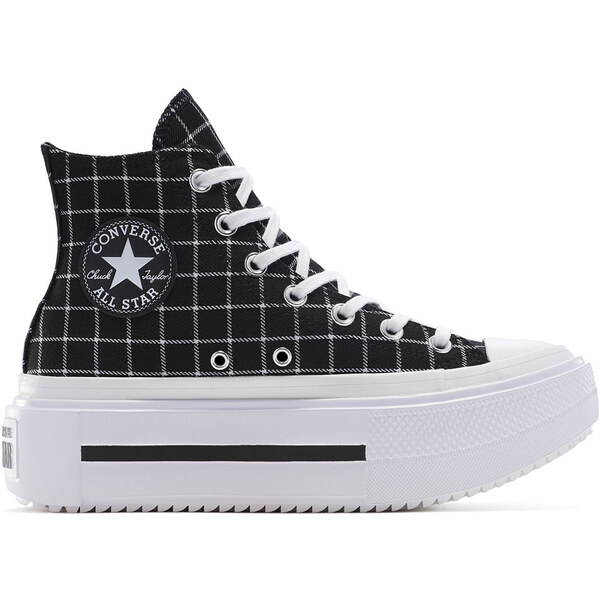 Converse Chuck Taylor All Star Lift Double Stack Platform Plaid 4 - 66475480