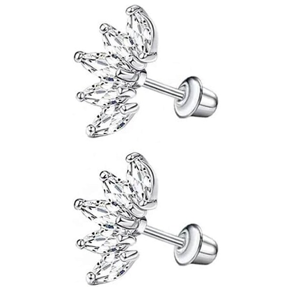 Oceľové náušnice Glare 733 66418574