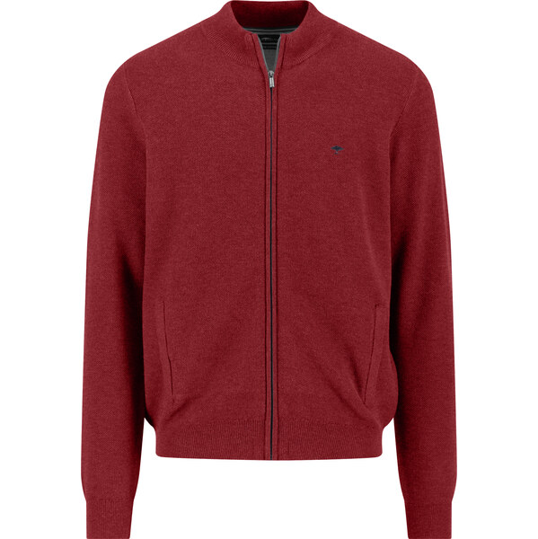 Pánsky bavlnený bordový kardigán FYNCH-HATTON 66421462