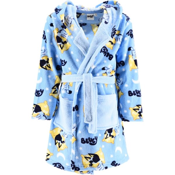 SunCity Detský fleece župan s kapucňou Bluey 66421842