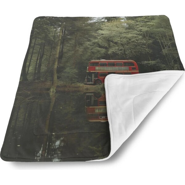 Sablio Deka pre bábätko Červený poschodový autobus 62633532