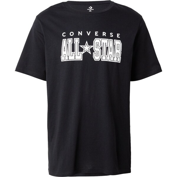 CONVERSE Tričko ALL STAR čierna / biela 66428777