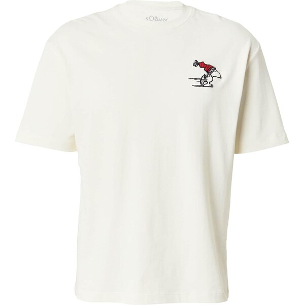 s.Oliver Tričko červená / čierna / biela 66429413