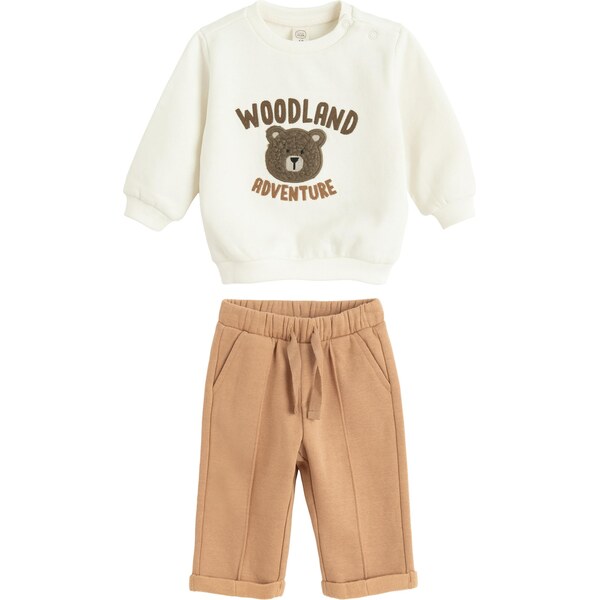 Cool Club Set hnedá / biela 66429417