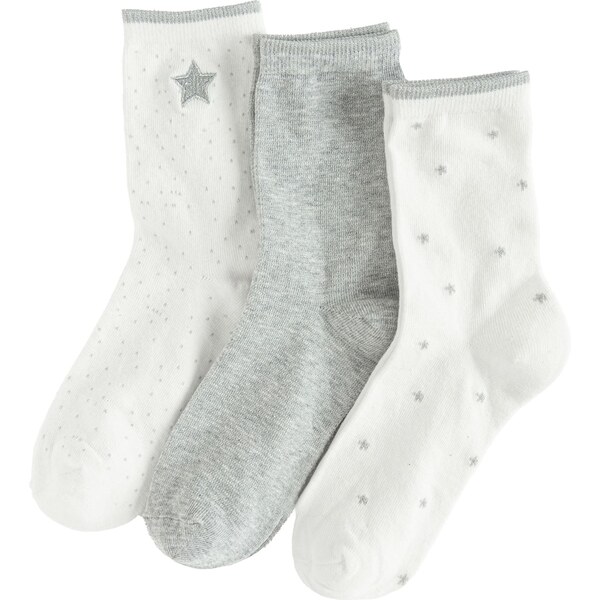Cool Club Ponožky sivá / biela 66429424