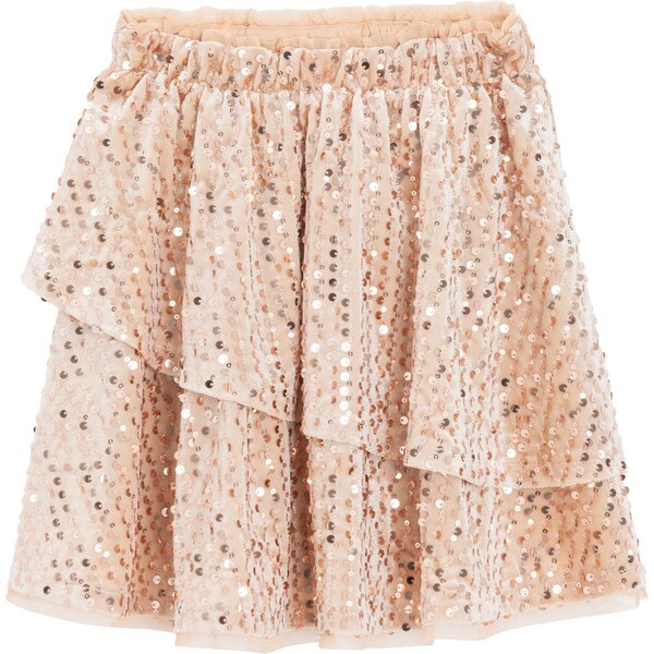 Cool Club Sukňa béžová / zlatá 66429462