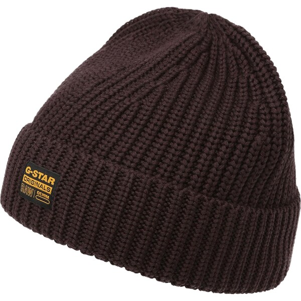 G-STAR Čiapky tmavohnedá / žltá / čierna 66429599