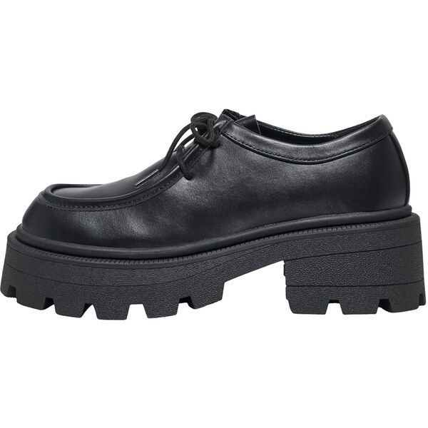 ONLY Šnurovacie topánky ONLBANYU-12 čierna 66429550