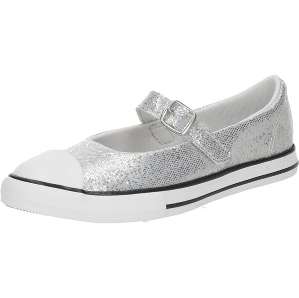CONVERSE Baleríny CTAS DAINTY strieborná / biela 66429614