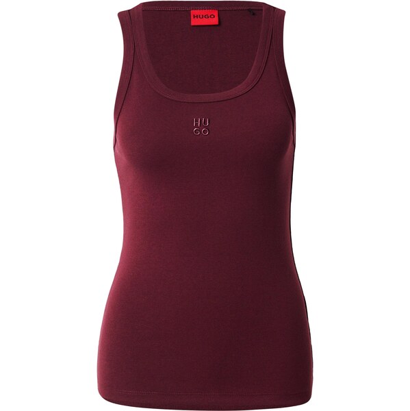 HUGO Top Datamia tmavofialová 66429676