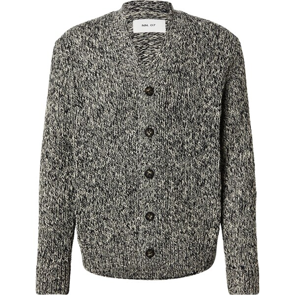 NN07 Kardigán Mika čierna / biela 66429714