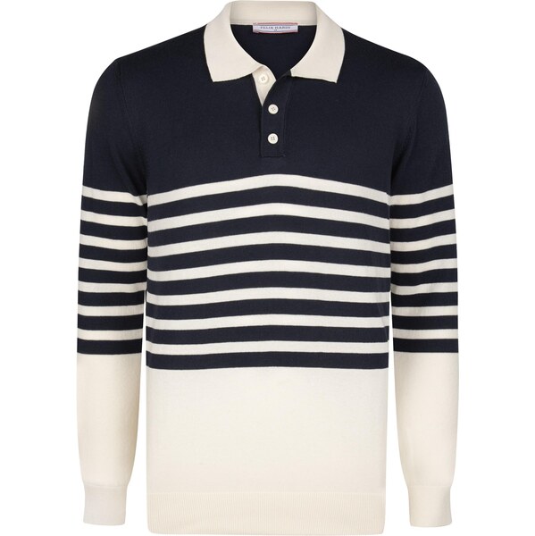 Felix Hardy Sveter námornícka modrá / perlovo biela 66429876