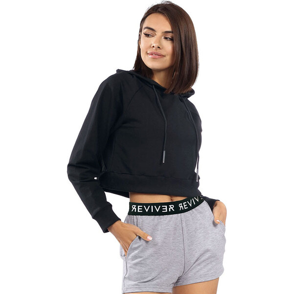 Dámska krátka mikina Reviver F5513 66439800