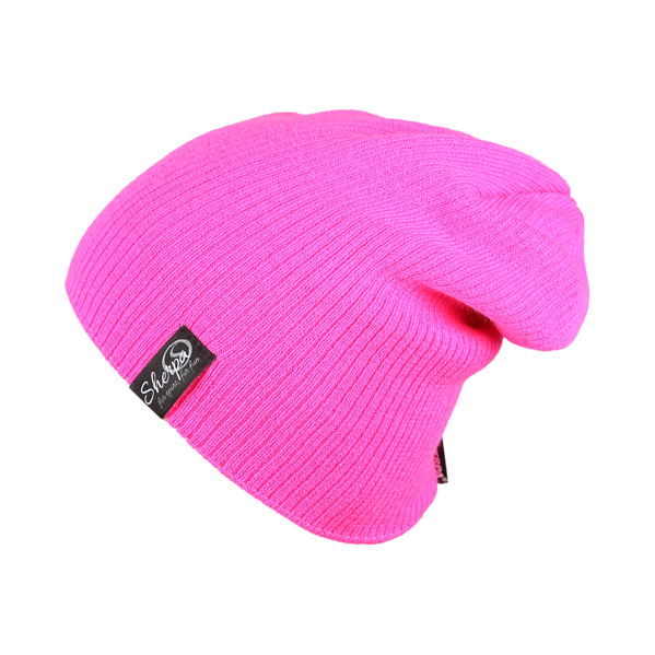 Unisex čiapka Sherpa IOWA II neónovo ružová 46813678