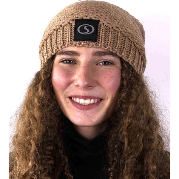 Dámska zimná čiapka Sherpa FIONA SPORT II hnedá 66437478