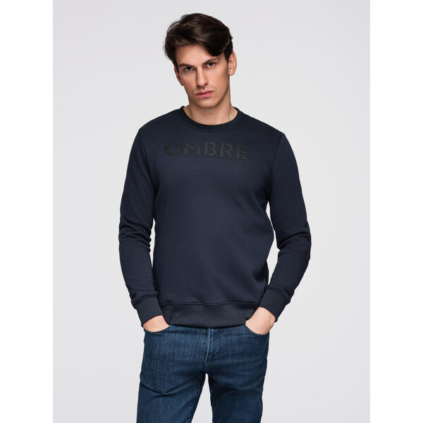 Ombre pánska mikina s nápisom 66450741