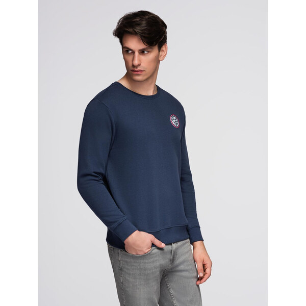 Pánska mikina Ombre s okrúhlym výstrihom 66456820