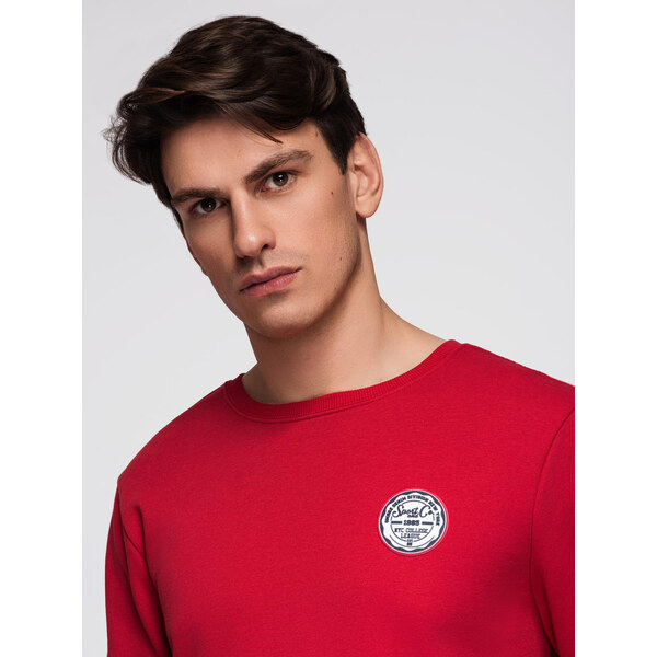 Pánska mikina Ombre s okrúhlym výstrihom 66456817