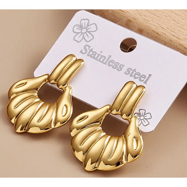 Oceľové náušnice Glare 737 66436348