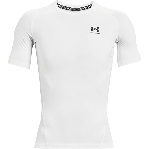 Pánske športové tričko Under Armour kompresné biele (1361518 100) 66436802