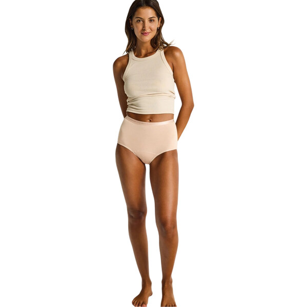 Menštruačné nohavičkyModibodi Classic Full Brief Light-Moderate Beige 66454377