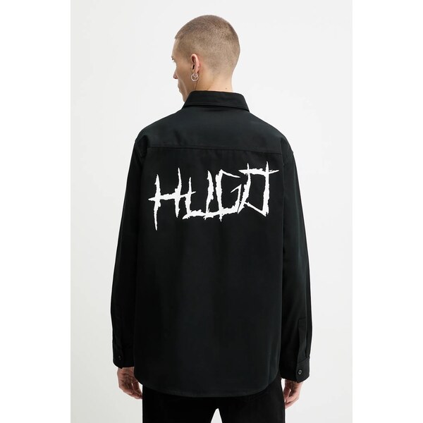 Bavlnená košeľa Hugo Blue Ebolt 66436943