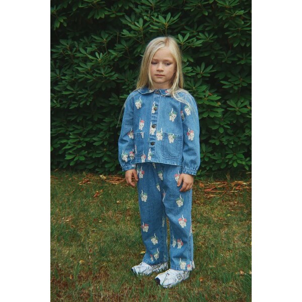 Detské rifle Konges Sløjd MAGOT SLIT PANTS GOTS 66437124