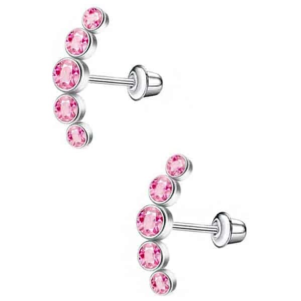 Oceľové náušnice Glare 749 66437776